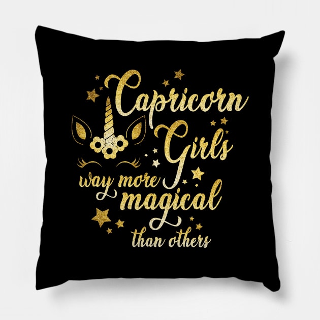 Capricorn Girls Pillow by Stoney09