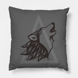 Wolf Roar Pillow