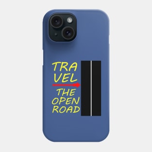 Traveling The Open Road Phone Case