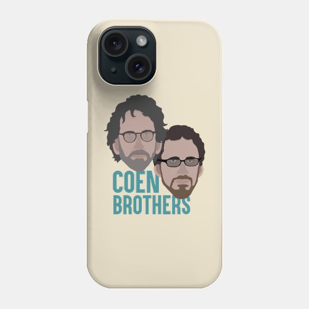 Coen Brothers Head Phone Case by JorisLAQ