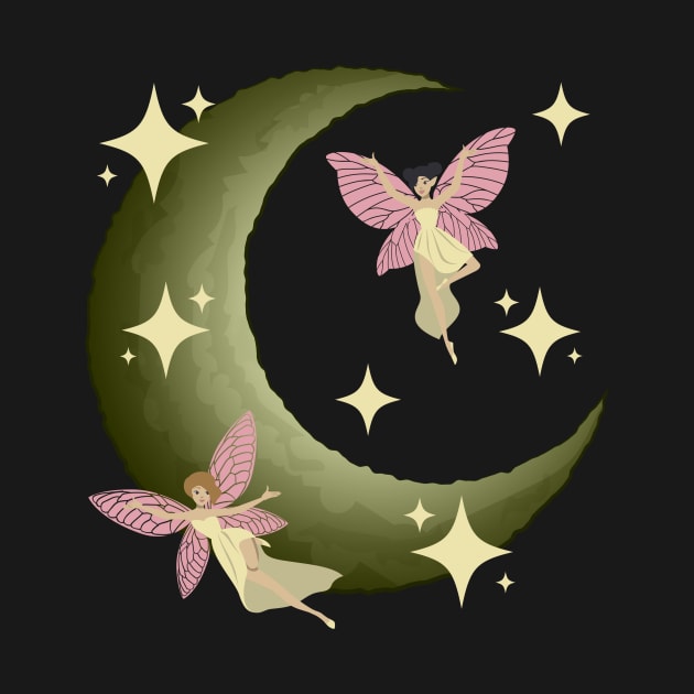 Fairycore Aesthetic Fairy Crescent Moon Fairies by Alex21