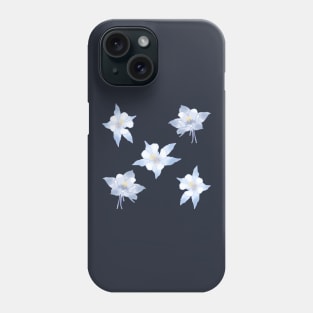 Columbine Flowers Phone Case