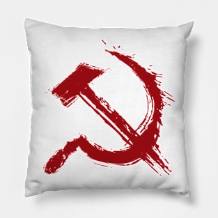 Hammer and Sickle Pillow