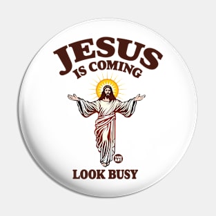 jesus coming Pin