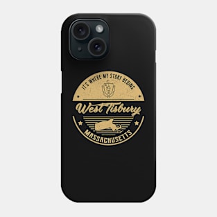 West Tisbury Massachusetts It's Where my story begins Phone Case