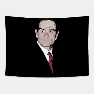 Tommy Lee Jones Portrait Tapestry