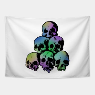 Pile of skulls Tapestry