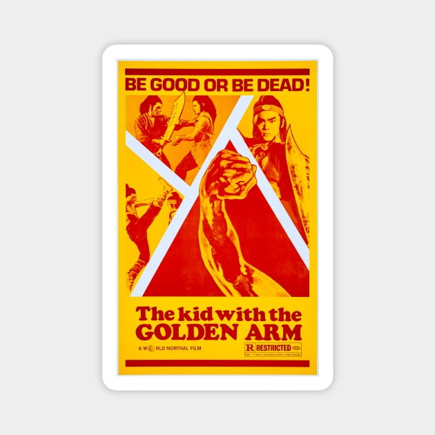 The Kid With The Golden Arm (1980) Magnet by Scum & Villainy