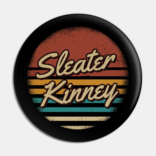 Sleater Kinney Retro Style Pin by JamexAlisa
