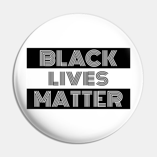 Black Lives Matter Retro Pin by ahmadzakiramadhan