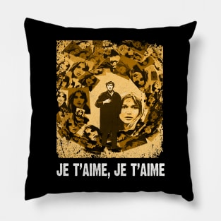 Claude's Time Travel Journey Movie Enthusiast Tee Pillow