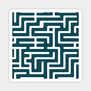 Maze of Dreams: Pastel Labyrinth Journey Magnet