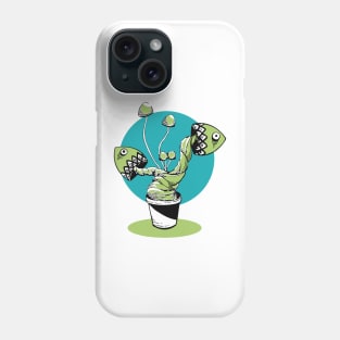 mushroom green Phone Case