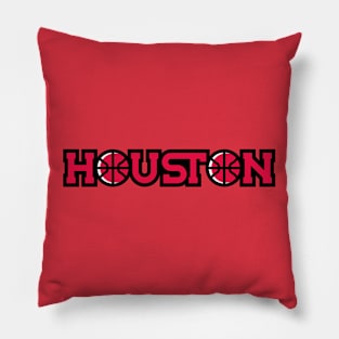 Houston basketball city Pillow