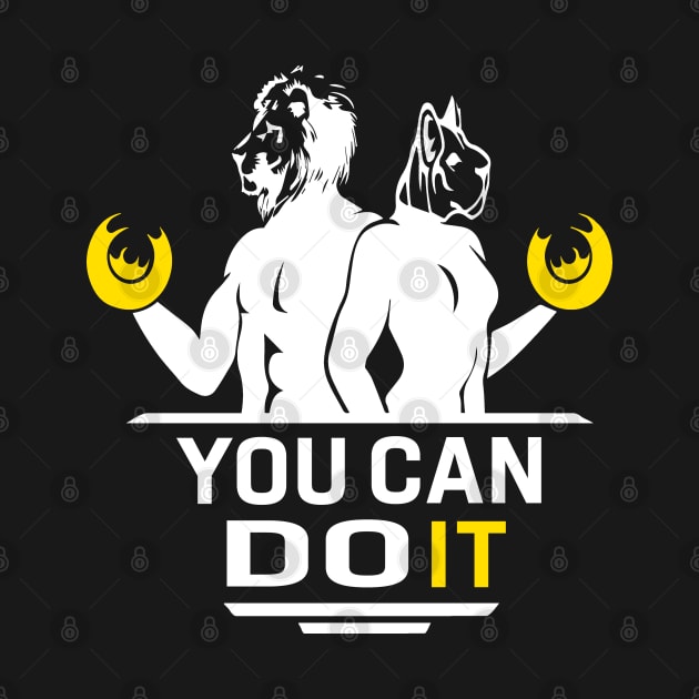 Gym Motivation You Can Do It by yamiston