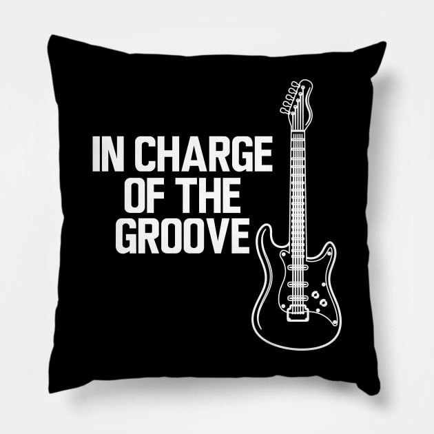 Bassist - In charge of the groove w Pillow by KC Happy Shop