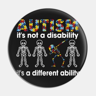 Autism It is nit disability It's a different ability Pin