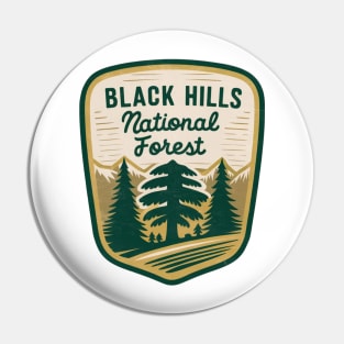 Black Hills National Forest Badge Pin