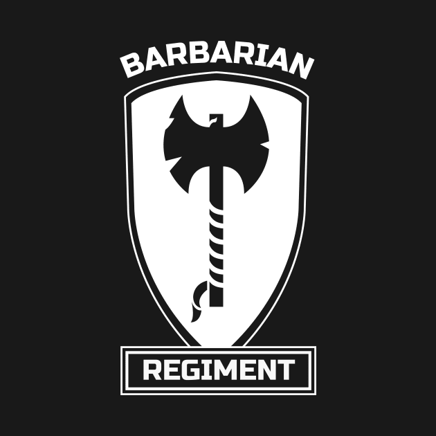 Barbarian Regiment by Gerart186