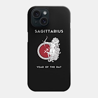 SAGITTARIUS / Year of the RAT Phone Case