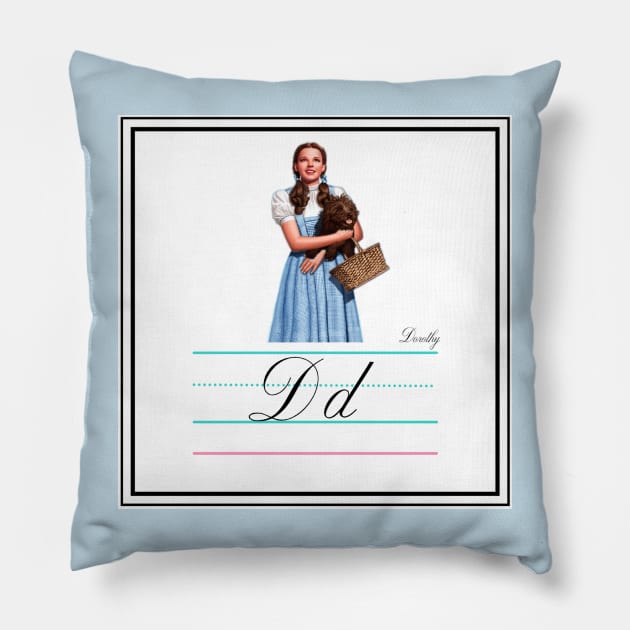 Dorothy Queer Alphabet Card Pillow by 3mosCreatives
