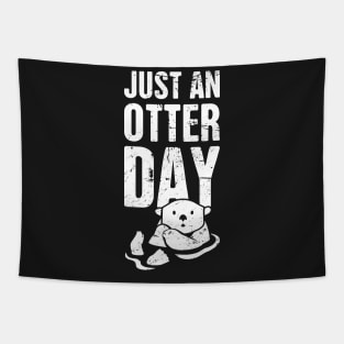 Just An Otter Day Tapestry