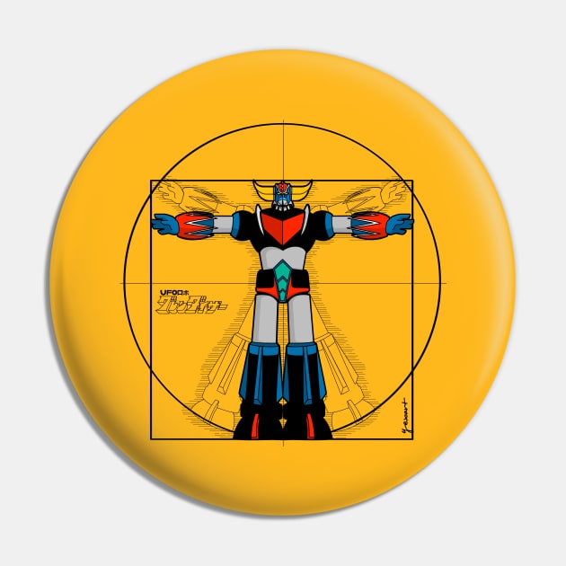 192 Vitru Grendizer Pin by Yexart