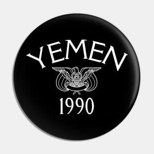 Yemeni Patriotic Design, Eagle Emblem, 1990 | Gifts for Yemenis | Gifts for Yemeni Americans Pin