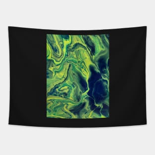 Ectoplasm - Abstract Acrylic Pour Painting Tapestry