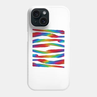 Horizontal Abstract lines Phone Case