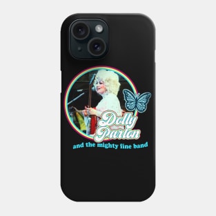 Retro dolly parton 80s Phone Case