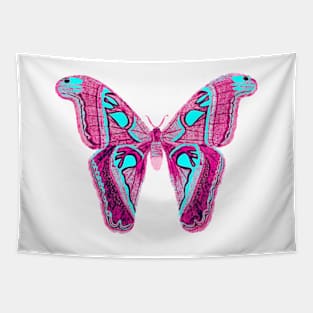 Pink butterfly Tapestry