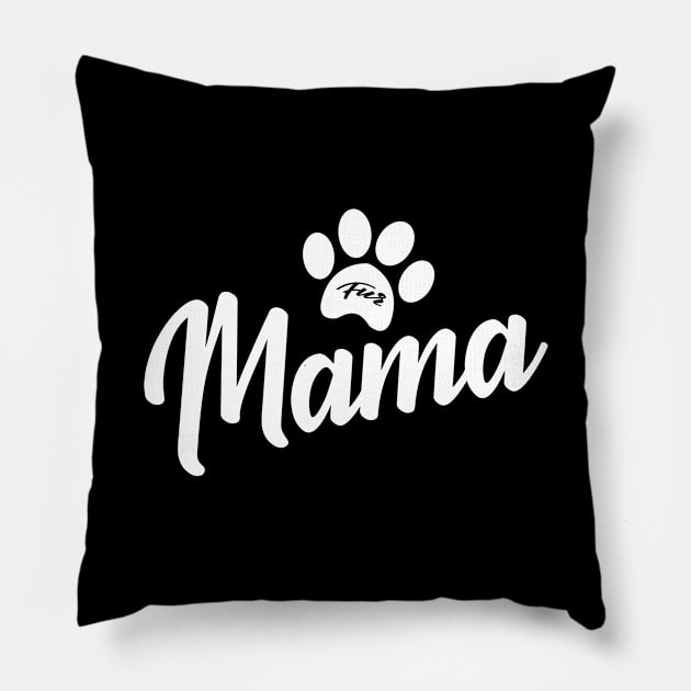 Fur mama Pillow by KC Happy Shop