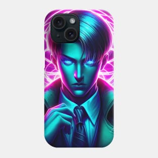 Levi ackerman neon Phone Case