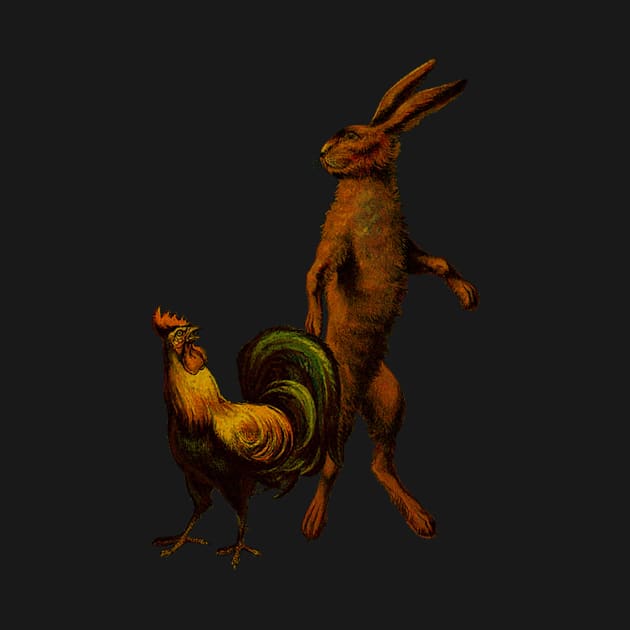 fable chicken and bunny by ysmnlettering