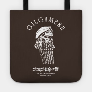 Gilgamesh (white print) Tote