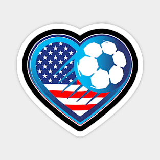 US Soccer Team Fan Gift Magnet