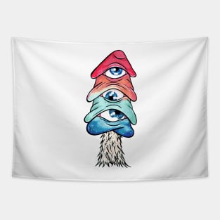 Third eye mushroom Tapestry