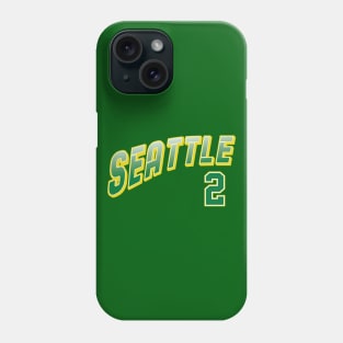 Retro Seattle Number 2 Phone Case