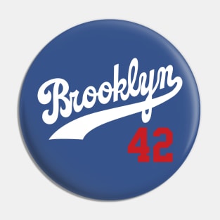 Brooklyn 42, Baseball themed design Pin