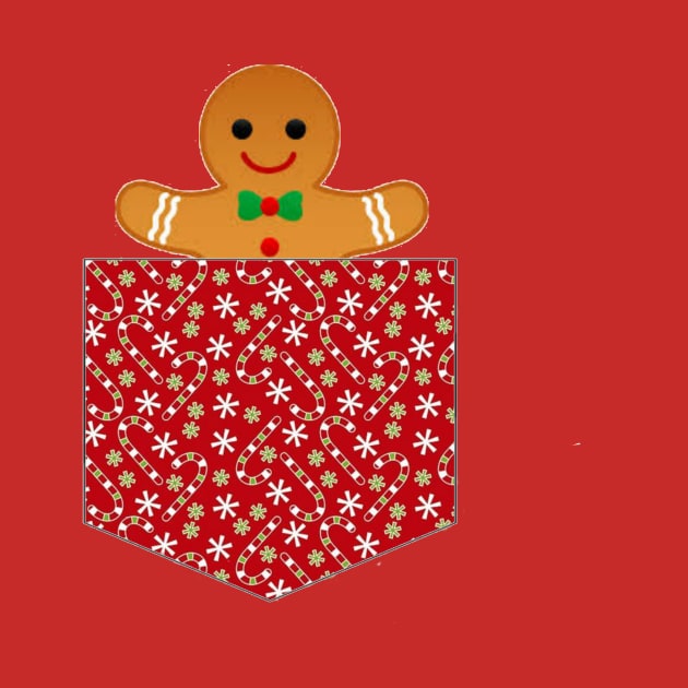 Christmas Gingerbread-man by AwesomePossumClothing