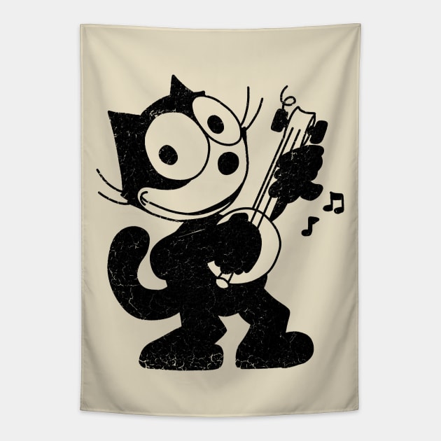 Felix the cat Tapestry by valentinahramov