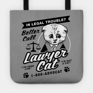 Lawyer Cat Tote