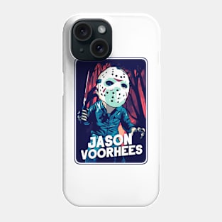 Jason Voorhees Killing - Ilustration Mini Style Phone Case