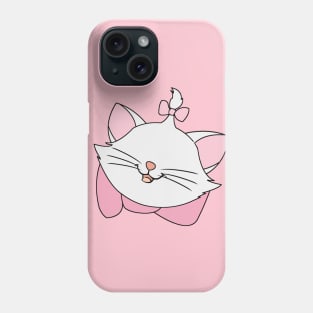 Marie Kitty Minimalist Phone Case