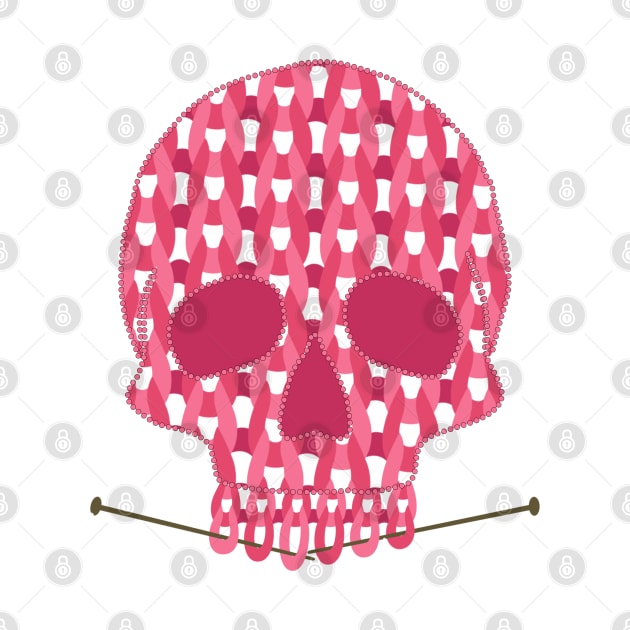 Knitted Skull by Nuletto