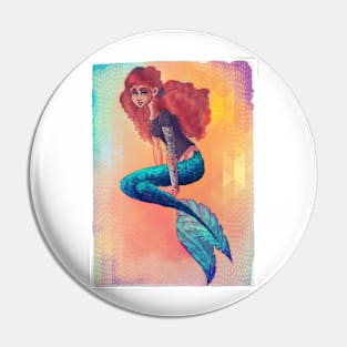 Danae Mermaid Pin