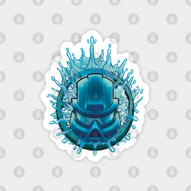 Toa of Water Magnet by Funny Figs