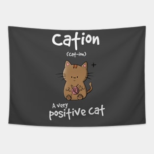 Positive Cat Tapestry