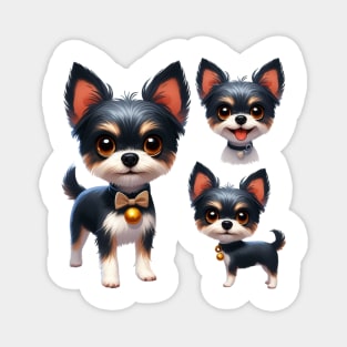 Cute Toy Terrier Magnet